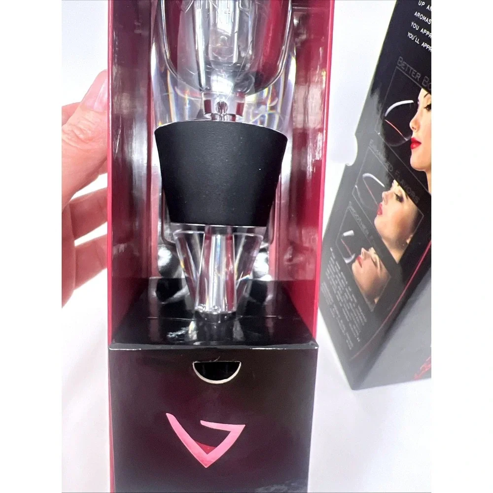 Vinturi Essential Red Wine Aerator Pourer w/ Original Box New In Box Glass Taste